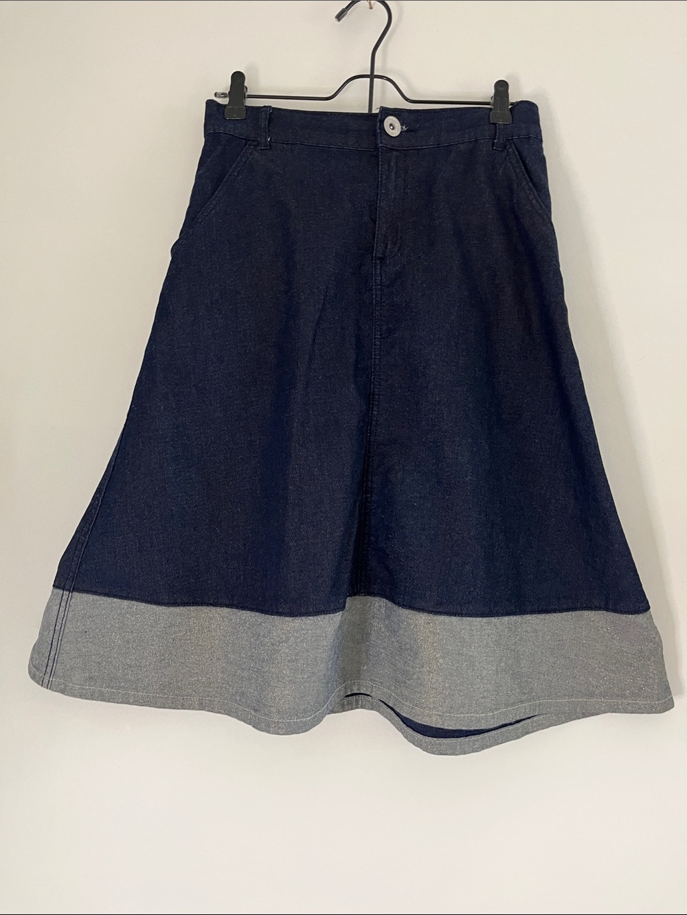 Tristan denim skirt Color Block Size 4